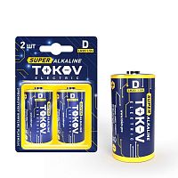 Элемент питания TOKOV LR20  TKE-ALS-LR20/B2 