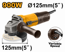 Углошлифовальная машина  УШМ-125/11000 об/мин // SUPER INGCO INDUSTRIAL  AG900285