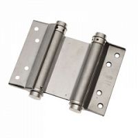 Петля дверная (барная) Amig- 3037-100 никель пружинная 